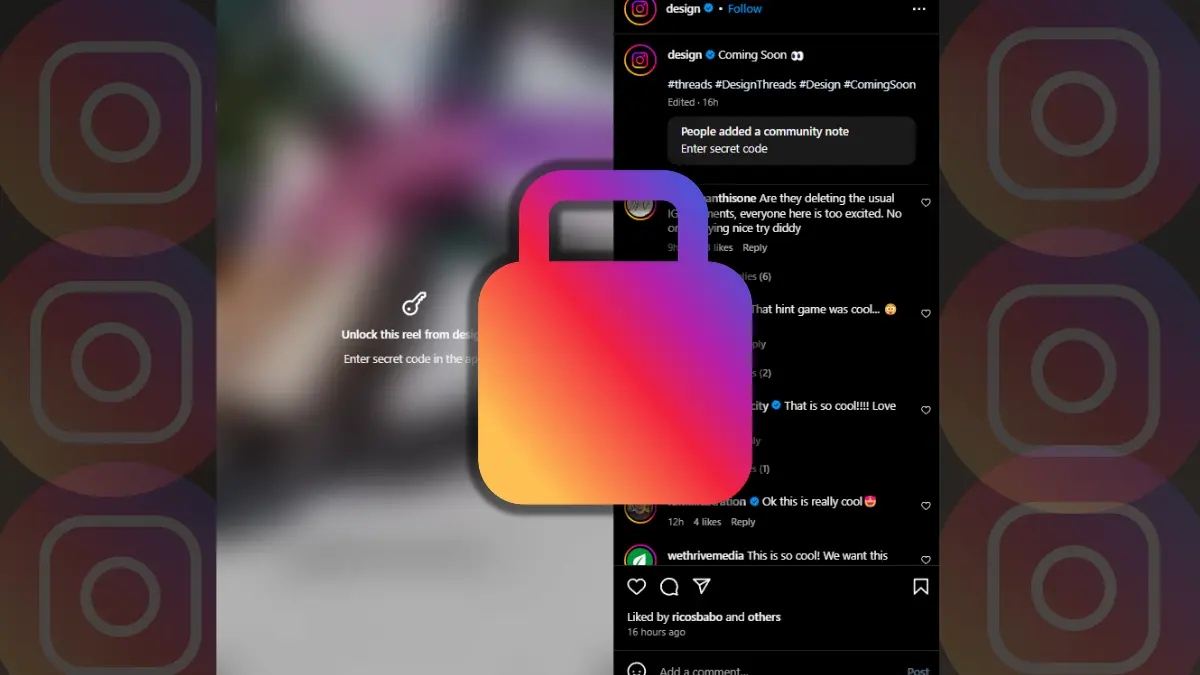 instagram-experiments-with-lockable-reels-that-require-secret-codes-to-access